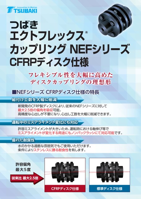 ECHT-FLEX聯軸器NEF 系列 CFRP 碟片規格