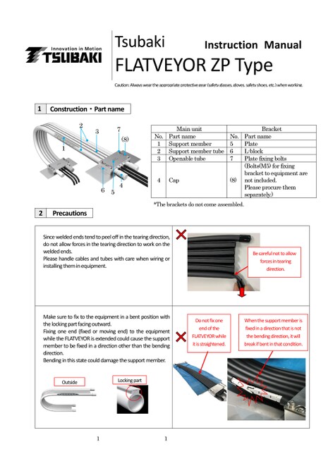 FLATVEYOR ZP規格 FVZP使用說明書