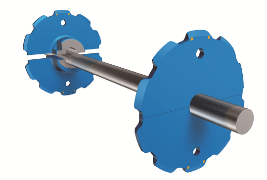 大型輸送機鏈輪智慧更換系列