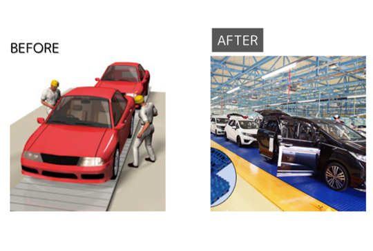 塑膠模組鏈條BTH16 型，WT6306-W 型