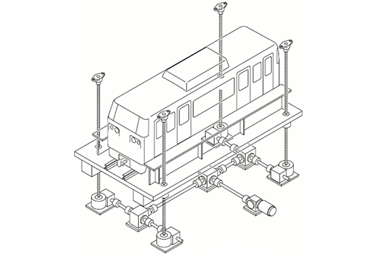動力千斤頂JWM（梯形螺桿型）