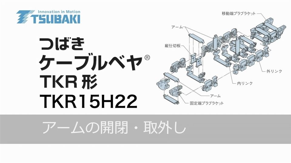手臂的開閉、拆卸