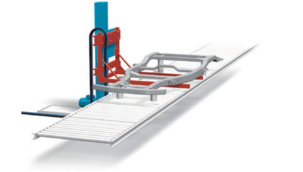 汽車用零部件框架的搬運