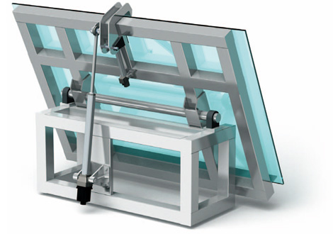 玻璃基板傾倒裝置