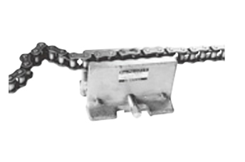 チェーンバイスにチェーンをセット