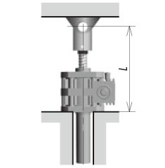底座固定-軸端支撐