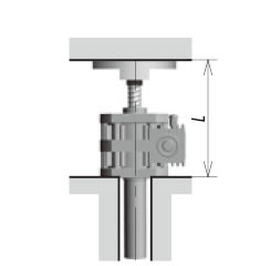 底座固定-軸端固定