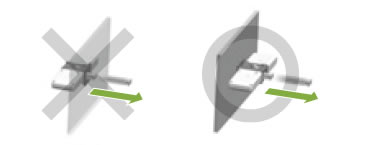 水平安裝擠壓時