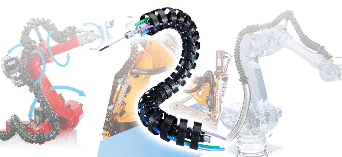 ケーブルベヤ3次元シリーズTKRB形