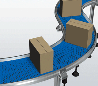 段ボール搬送イメージイラスト