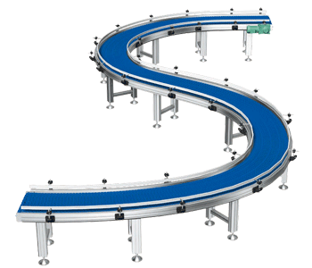 S字カーブレイアウト例