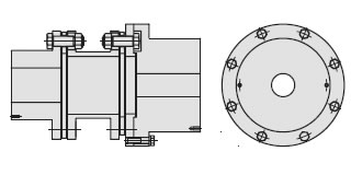 片側アダプタハブタイプ