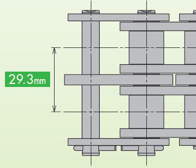 免加油鏈條雙列 RS互換規格