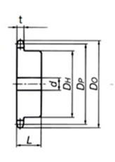 鏈輪各部分的名稱