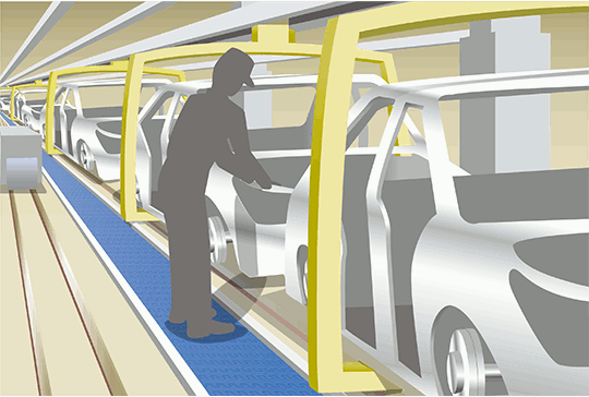 塑膠模組鏈條　解決方案實例